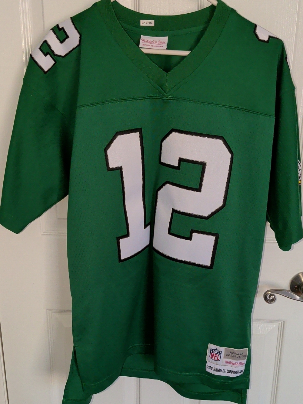 2014-16 Randall Cunningham (1990) NFL Throwback KELLY GREEN Eagles Jersey 🟢 🦅